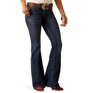 ARIAT Women's Ultra Stretch Perfect Rise Katie Flare Jean NWT Sz 28L